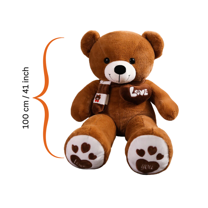 Huge 100cm Brown Giant Teddy Bear Toys
